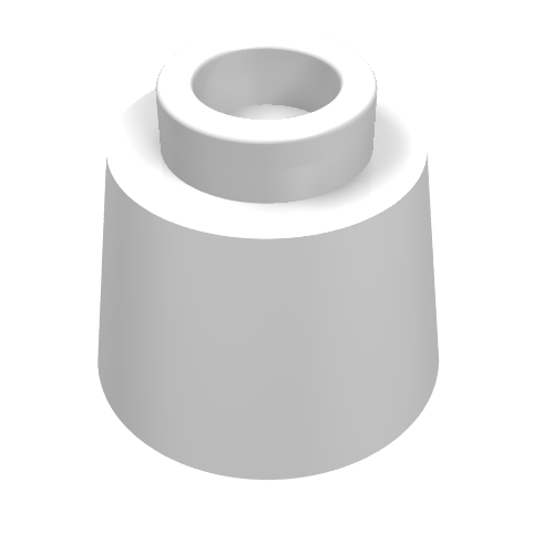 Part 85975 - Cone 1 1/6 x 1 1/6 x 2/3 (Fez) - De BrickPlaats