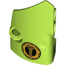 Part 87080pb051 - Technic, Panel Fairing # 1 Small Smooth Short, Side A with Lamborghini Fuel Cap Pattern - De BrickPlaats