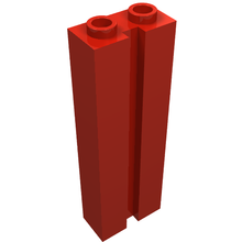 Part 88393 - Brick, Modified 1 x 2 x 5 with Channel - De BrickPlaats