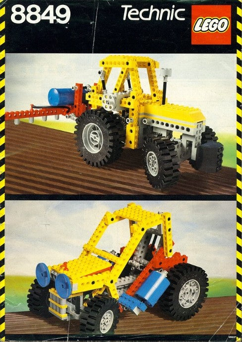 Set 8849 - Tractor - De BrickPlaats