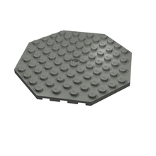 Part 89523 - Plate, Modified 10 x 10 Octagonal with Hole - De BrickPlaats