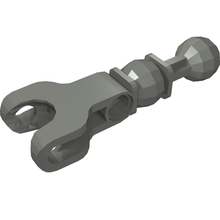 Part 90608 - Hero Factory Arm / Leg with Ball Joint on Axle and Ball Socket and Pin Hole - De BrickPlaats
