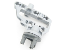 Part 92908c01 - Technic, Steering Portal Axle, Housing with Dark Bluish Gray Wheel Hub 3 Pins Round (92908 / 92909) - De BrickPlaats