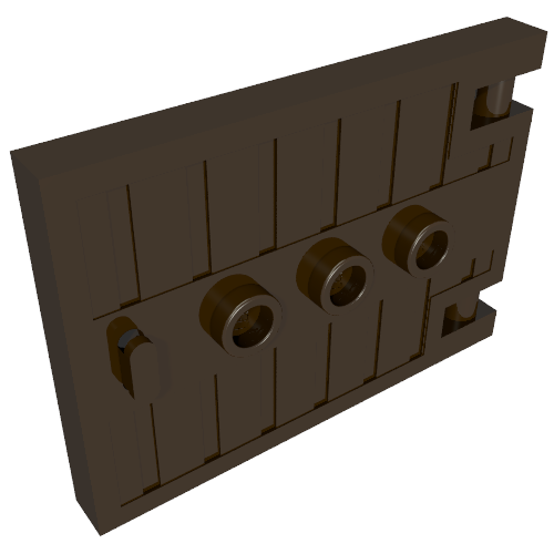 Part 93096 - Door 1 x 5 x 3 with 3 Studs and Handle - De BrickPlaats