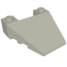Part 93348 - Wedge 4 x 4 Taper with Stud Notches - De BrickPlaats