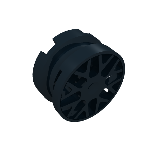 Part 93595 - Wheel 11mm D. x 6mm with 8 'Y' Spokes - De BrickPlaats
