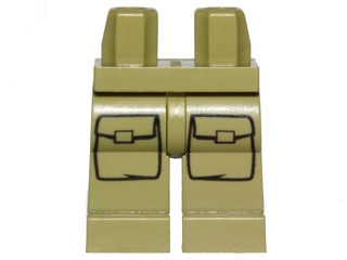 Part 970c00pb0566 - Hips and Legs with Cargo Pockets Pattern - De BrickPlaats