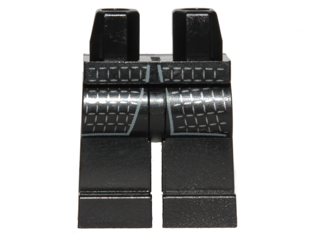 Part 970c00pb0790 - Hips and Legs with Square Graph Pattern - De BrickPlaats