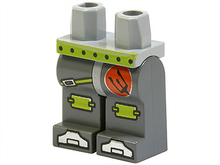 Part 970c85pb02 - Hips and Dark Bluish Gray Legs with Atlantis Diver Pattern - De BrickPlaats