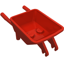 Part 98288 - Minifigure, Utensil Wheelbarrow Frame - De BrickPlaats
