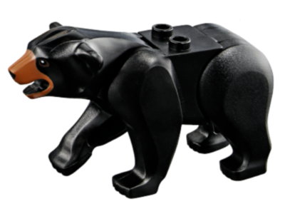 Part 98295c01pb03 - Bear with 2 Studs on Back with Medium Nougat Muzzle Pattern - De BrickPlaats