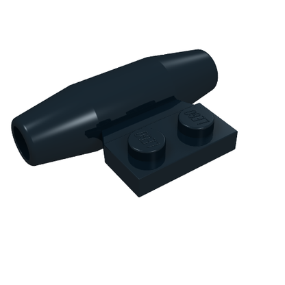 Part 98302 - Engine, Smooth Small, 1 x 2 Side Plate with Axle Holders and Slot - De BrickPlaats