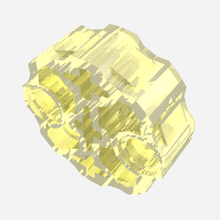 Part 98585 - Technic, Axle Connector Block Round with 2 Pin Holes and 3 Axle Holes (Hero Factory Weapon Barrel) - De BrickPlaats