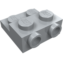 Part 99206 - Plate, Modified 2 x 2 x 2/3 with 2 Studs on Side - De BrickPlaats