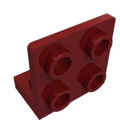 Part 99207 - Bracket 1 x 2 - 2 x 2 Inverted - De BrickPlaats