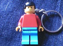 Gear KC023 - Classic Town Minifigure Key Chain - De BrickPlaats