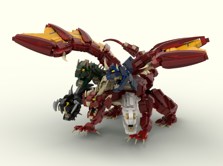 Lego MOC - 185331 Tiamat's Dice Tower - Bundle