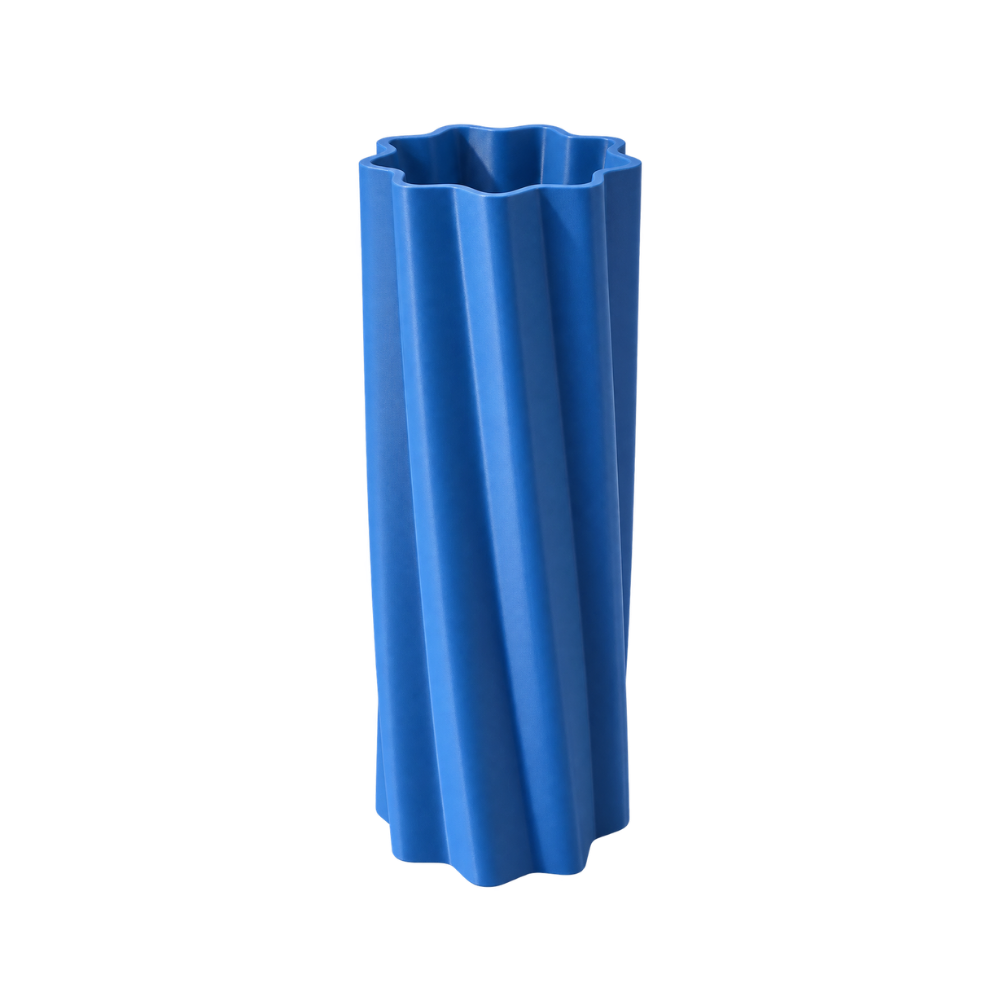 Vaas voor LEGO® bloemen Mat Blauw Large