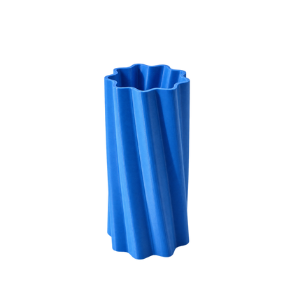 Vaas voor LEGO® bloemen Mat Blauw Medium