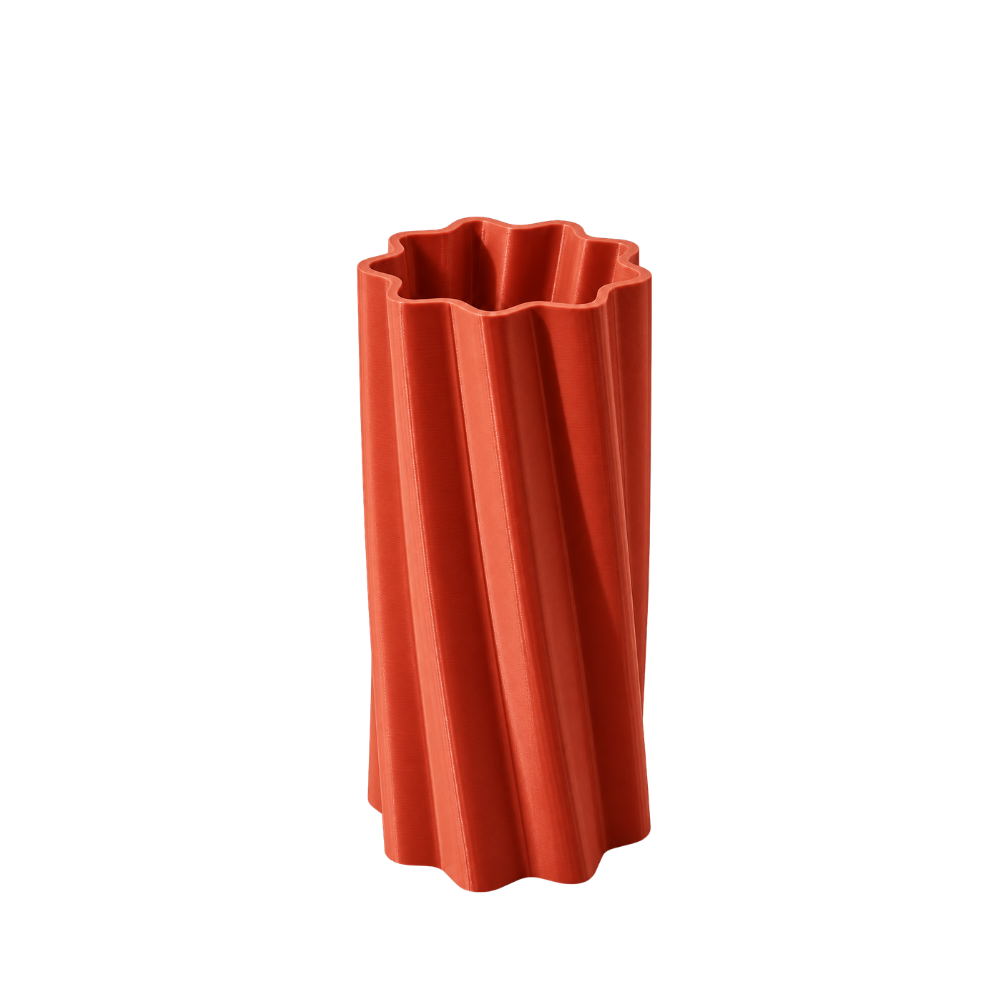 Vaas voor LEGO® bloemen Mat Terracotta Medium