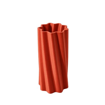 Vaas voor LEGO® bloemen Mat Terracotta Medium