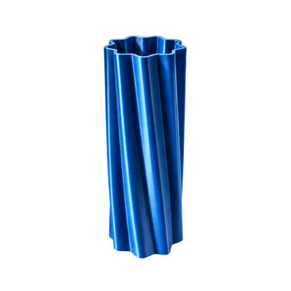 Vaas voor LEGO® bloemen | Metallic Blauw