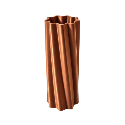 Vaas voor LEGO® bloemen | Metallic Bronze