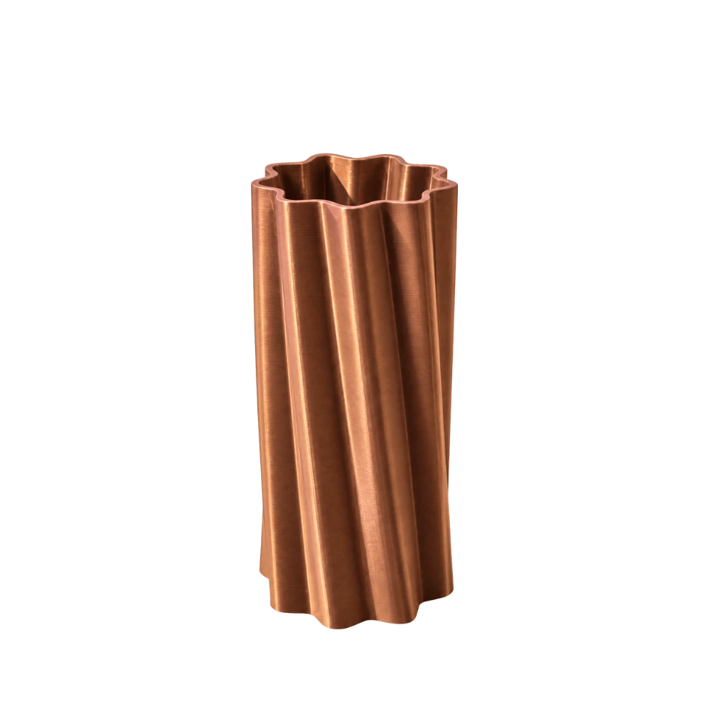 Vaas voor LEGO® bloemen | Metallic Bronze
