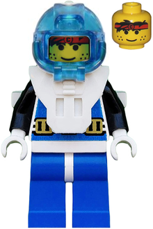 Minifig aqu001 - Aquanaut 1 - De BrickPlaats