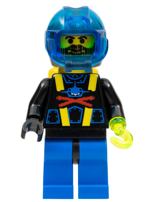Minifig aqu008 - Aquashark Hybrid - De BrickPlaats