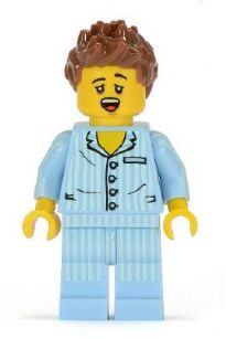 Minifig col083 - Sleepyhead, Series 6 (Minifigure Only without Stand and Accessories) - De BrickPlaats