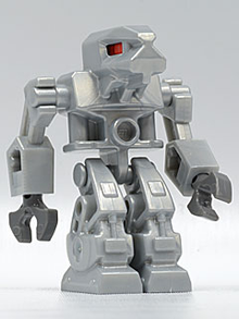 Minifig exf015 - Devastator - Pearl Light Gray Torso, Red Eyes - De BrickPlaats
