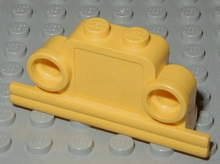Part fabaj3 - Fabuland Brick, Modified 1 x 4 x 2 Bell Shape with Headlights - De BrickPlaats