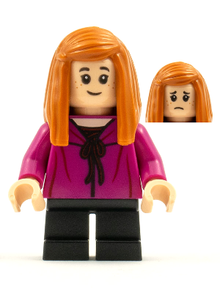 Minifig hp249 - Ginny Weasley - Magenta Shirt - De BrickPlaats