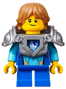 Minifig nex032 - Robin Underwood - Hair, Blue Short Legs, Flat Silver Armor (Ultimate Robin) - De BrickPlaats