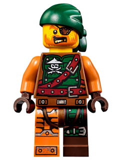 Minifig njo0196 - Bucko - De BrickPlaats