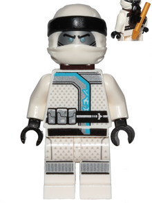 Minifig njo0471 - Zane - Sons of Garmadon, Clip and Harpoon on Back - De BrickPlaats