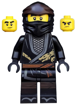 Minifig njo0493 - Cole - Legacy - De BrickPlaats