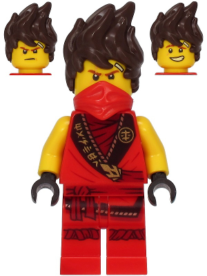 Minifig njo0630 - Kai - Legacy, Rebooted Robe - De BrickPlaats