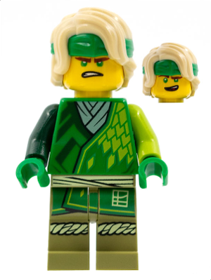 Minifig njo0725 - Lloyd - Core, Hair with Bandana - De BrickPlaats