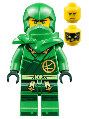 Minifig njo0813 - Lloyd - Dragons Rising, Tunic, Hood