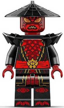 Minifig njo0964 - Drix - Black Shoulder Armor - De BrickPlaats