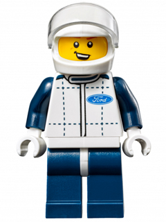 Minifig sc022 - Ford Mustang GT Driver - De BrickPlaats