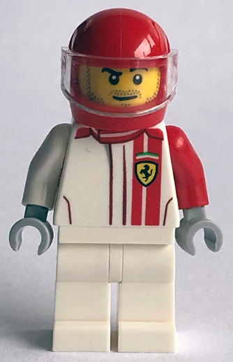 Minifig sc077 - Ferrari F40 Competizione Driver - De BrickPlaats