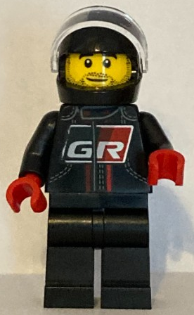 Minifig sc087 - Toyota GR Supra Driver - De BrickPlaats