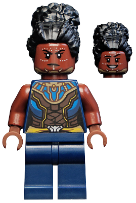 Minifig sh0735 - Shuri - Dark Blue Top - De BrickPlaats