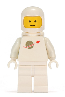 Minifig sp006 - Classic Space - White with Air Tanks - De BrickPlaats