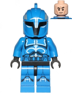 Minifig sw0613 - Senate Commando Captain - Printed Legs
