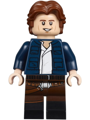 Minifig sw0976 - Han Solo - Dual Molded Legs - De BrickPlaats