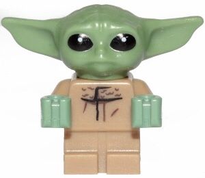 Minifig sw1113 - Din Grogu / The Child / 'Baby Yoda' - De BrickPlaats